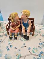 Kindjes op bankjes, Ophalen