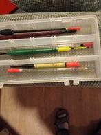 6 dobbers in een doosje, Ophalen of Verzenden, Zo goed als nieuw, Balpen, Overige merken