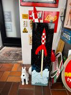 Kuifje Raket emaille reclamebord, ., Ophalen of Verzenden, ., Kuifje