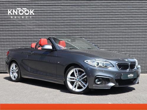 BMW 2-serie Cabrio 220i M-Sport | Sportleder | Hifi |, Auto's, BMW, Bedrijf, Te koop, 2-Serie, ABS, Achteruitrijcamera, Airbags