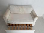 Slaapbank ikea met uitneembare hoes, Huis en Inrichting, Banken | Sofa's en Chaises Longues, Ophalen, Gebruikt, Tweepersoons