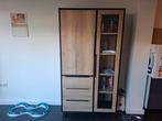 Vitrinekast / boekenkast, Ophalen, 50 tot 100 cm, Zo goed als nieuw, 150 tot 200 cm
