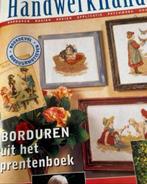 BORDUURBLAD + HANDWERKHANDIG, Hobby en Vrije tijd, Verzenden, Zo goed als nieuw, Handborduren, Patroon