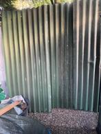 3 Bitumen golfplaten, Doe-het-zelf en Verbouw, Dakpannen en Dakbedekking, Ophalen, Overige materialen, Gebruikt, Overige kleuren