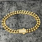 14k gouden armband cuban schakel, Ophalen of Verzenden, Nieuw, Goud