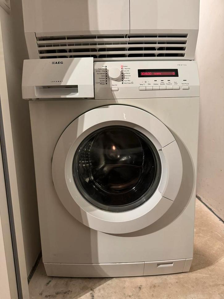 AEG Lavamat L75675FL Wasmachine, Witgoed en Apparatuur, Wasmachines, Gebruikt, Voorlader, 6 tot 8 kg, 85 tot 90 cm, 1200 tot 1600 toeren
