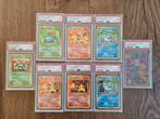 Japanse Pokémon Vintage 1996 set - PSA graded - Charizard, Ophalen of Verzenden, Zo goed als nieuw, Losse kaart