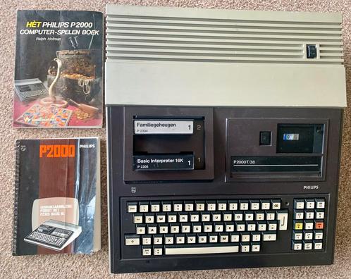 Vintage Philips P2000T/38 Microcomputer, Computers en Software, Vintage Computers, Ophalen of Verzenden