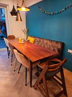Lange Franse Eettafel met Lades - 240cm, Huis en Inrichting, Tafels | Eettafels, Ophalen, Frans antiek, 200 cm of meer, 50 tot 100 cm