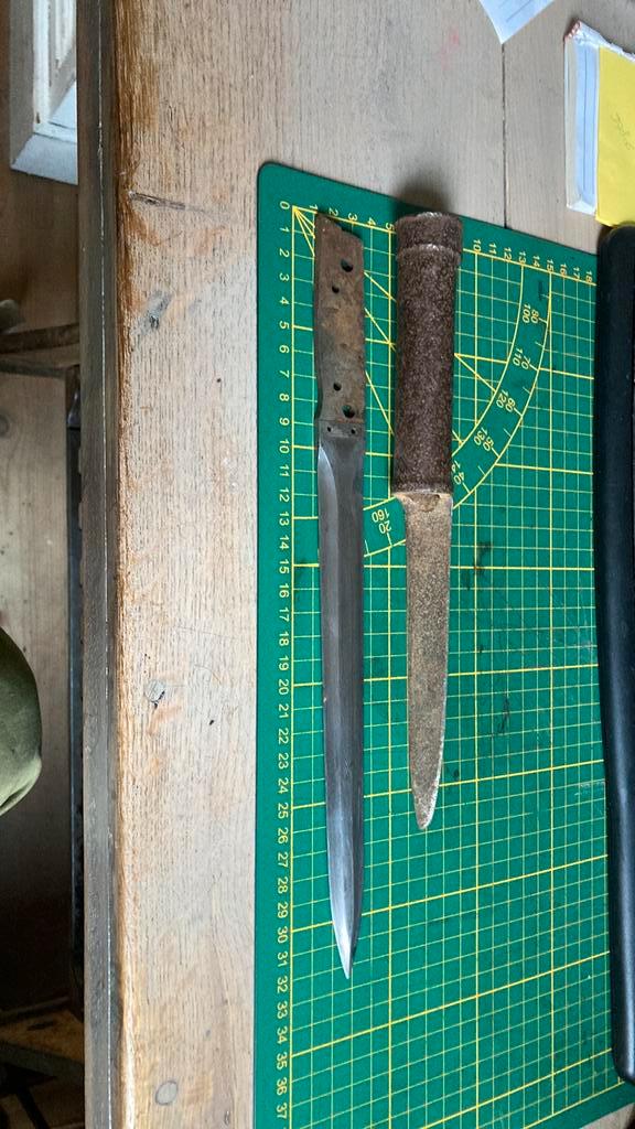 Bajonetten FN FAL en SAFN blanks/ half fabrikaat, Verzamelen, Militaria | Algemeen, Landmacht, Mes of Dolk, Ophalen of Verzenden