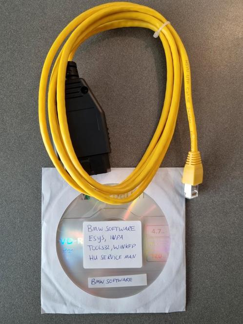 BMW F-G-I Series ethernet kabel, coderen,uitlezen,programmer, Auto-onderdelen, Elektronica en Kabels, BMW, Mini, Nieuw, Ophalen of Verzenden