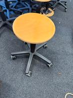 Houten Bureaukruk met Wielen 14 stuks, Ophalen, Gebruikt, Bruin, Bureaukruk