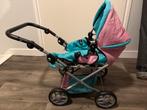 Leuke Poppenwagen - Roze/Blauw, Kinderen en Baby's, Speelgoed | Poppen, Ophalen, Gebruikt, Overige typen