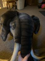 Olifant knuffel voor op de muur, Ophalen, Zo goed als nieuw, Wanddecoratie