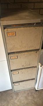 Archief kast 2 stuks, Ophalen, Minder dan 50 cm, Gebruikt, 100 tot 150 cm