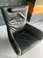 Fauteuil Label Bossa van Gerard van de Berg, Huis en Inrichting, Fauteuils, Ophalen, Gebruikt, Minder dan 75 cm, Leer