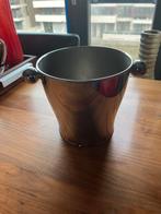 Alessi Vernikkelde champagnekoeler, Italië, circa 1920, Ophalen of Verzenden