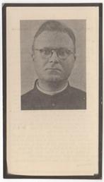 Pater Johan Dismas Laan 1897 Sijbekarspel + 1941 Recife, Verzenden, Bidprentje