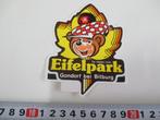sticker eifelpark gondorf bei bitburg beer duitsland, Ophalen, Zo goed als nieuw