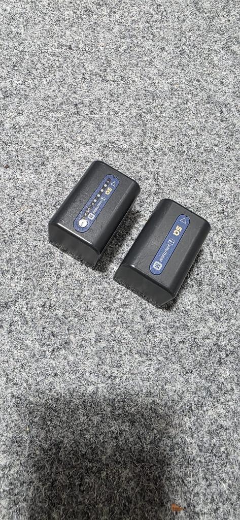 Sony NP-QM71 EN NP-QM71D Batterijen. Origineel, Audio, Tv en Foto, Opladers, Ophalen of Verzenden