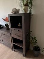 Henders & Hazel hoge kast / boekenkast 60x45x152 cm - item 2, Ophalen, 1 of 2 laden, Eikenhout, 50 tot 100 cm