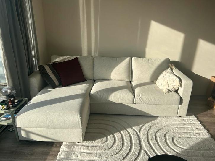 Vimle hoekbank, Huis en Inrichting, Banken | Complete zithoeken, Zo goed als nieuw, Ophalen