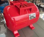 Expansievat/drukvat | Rood | 24 liter | Horizontaal, Minder dan 25 liter, Ophalen of Verzenden, Nieuw, Minder dan 6 bar