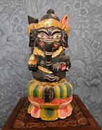 Balinees polychroom beeld van Ganesha ., Huis en Inrichting, Ophalen of Verzenden