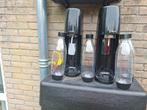 soda stream spirit zwart of wit  en  2  bruisflessen, Witgoed en Apparatuur, Bruiswatermachines, Ophalen, Gebruikt