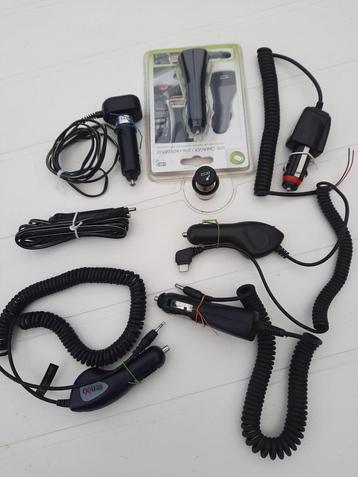  8 Auto Oplaadsnoeren dc 12V Plug en aansteker 12V beschikbaar voor biedingen