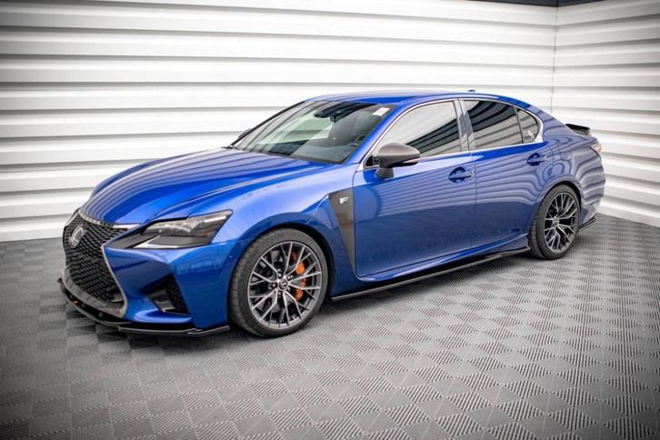 Voorlip spoiler sideskirt diffuser - Lexus GSF GS F 15-20, Auto diversen, Tuning en Styling, Ophalen of Verzenden