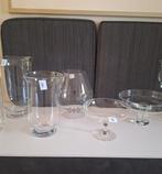Mooie glazen vazen en schalen op voet. Prijs per stuk, Ophalen, Overige kleuren, Minder dan 50 cm, Glas