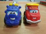 2 Chuck & Friends auto's, Ophalen, Zo goed als nieuw, Auto, Met wieltjes
