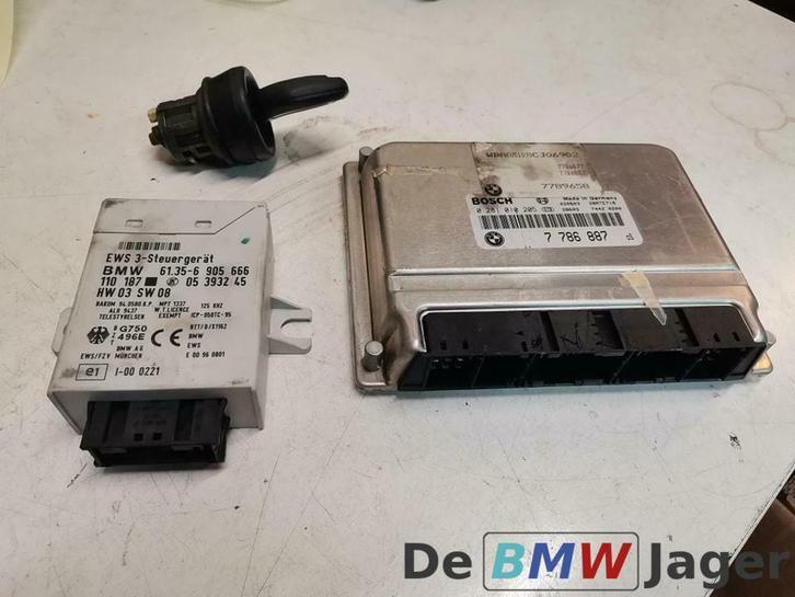 DDE met EWS en sleutel BMW 3-serie E46 318D M47 7789658, Auto-onderdelen, Elektronica en Kabels, BMW, Gebruikt, Ophalen of Verzenden