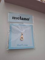 Melano VIVID DROP pendant GOUD, Ophalen of Verzenden, Nieuw, Goud, Goud