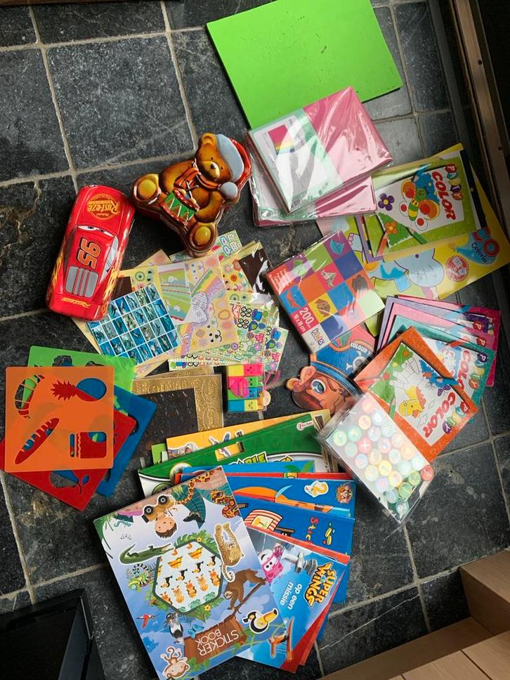 Knutselpakket - Kleurboeken, Stickers, Karton, etc., Kinderen en Baby's, Speelgoed | Educatief en Creatief, Nieuw, Knutselen, Ophalen of Verzenden