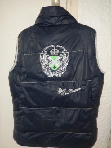bodywarmer Glam Polo Couture mtL donkerblauw zakjes zgan beschikbaar voor biedingen