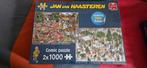 Jan van haasteren Kerst puzzel 2x 1000 stukjes in 1 Nieuw, Ophalen of Verzenden, 500 t/m 1500 stukjes, Nieuw