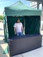 Partytent 2x2m (Easy-up professioneel, incl balie), Ophalen, Gebruikt, Opvouwbaar, Partytent