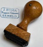 Oude stempel J Buma ERMELO, Antiek en Kunst, Antiek | Kantoor en Zakelijk, Ophalen of Verzenden
