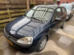 Opel Corsa 1.2 16V 3D 2002 Blauw, Auto's, Voorwielaandrijving, 74 pk, Blauw, Origineel Nederlands