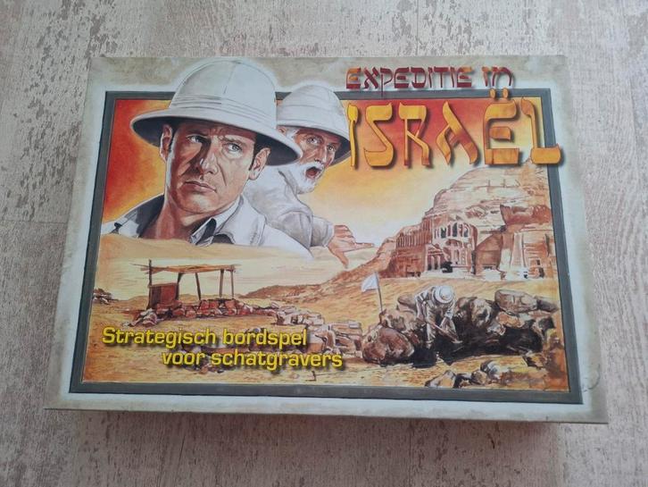 Mooi spel EXPEDITIE in ISRAËL bordspel, Hobby en Vrije tijd, Gezelschapsspellen | Bordspellen, Zo goed als nieuw, Een of twee spelers