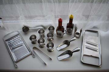 Gero Zilmeta Sola botervloot ei schepje rasp maggi thee etc beschikbaar voor biedingen