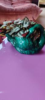 Vintage bloempot zwaan, Antiek en Kunst, Antiek | Keramiek en Aardewerk, Ophalen