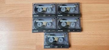 PHILIPS CD Extra 60 Chrome - 5 Stuks Cassettebandjes  beschikbaar voor biedingen