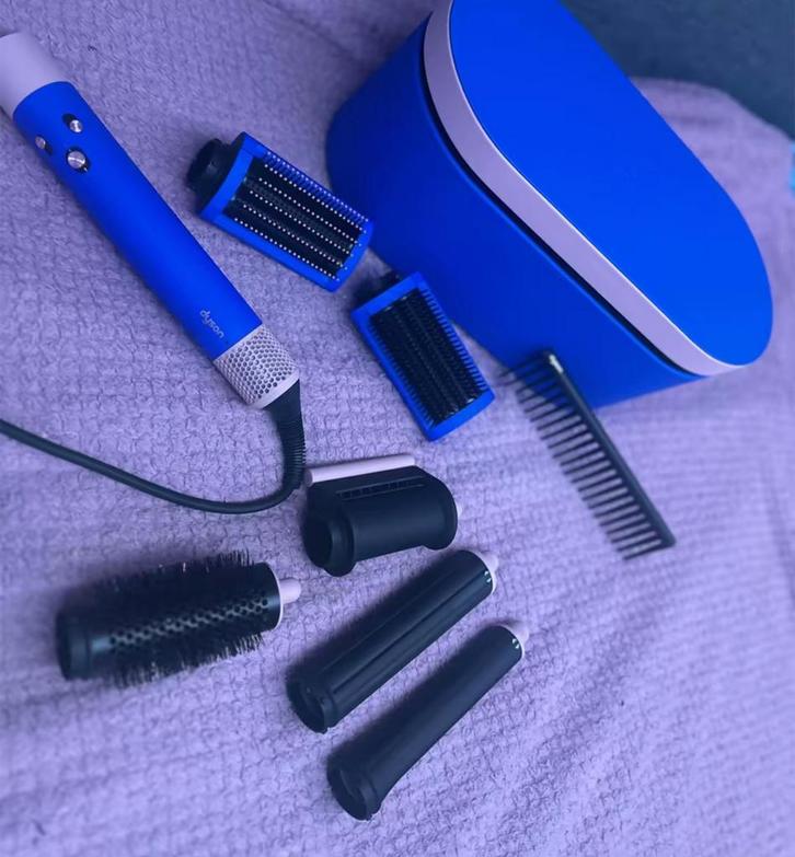 Dyson Airwrap Complete - Blauw/Roze, Witgoed en Apparatuur, Persoonlijke-verzorgingsapparatuur, Zo goed als nieuw, Haarverzorging