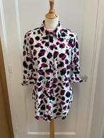 Studio Anneloes blouse wit roze zwart gevlekt maat 42, Kleding | Dames, Maat 42/44 (L), Ophalen of Verzenden, Wit, Zo goed als nieuw