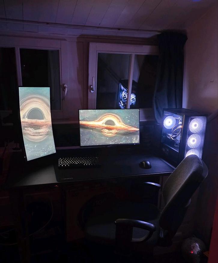 Gaming PC Setup RTX, Intel i7, 240hz 2 monitoren, Computers en Software, Desktop Pc's, Zo goed als nieuw, 4 Ghz of meer, SSD, 16 GB