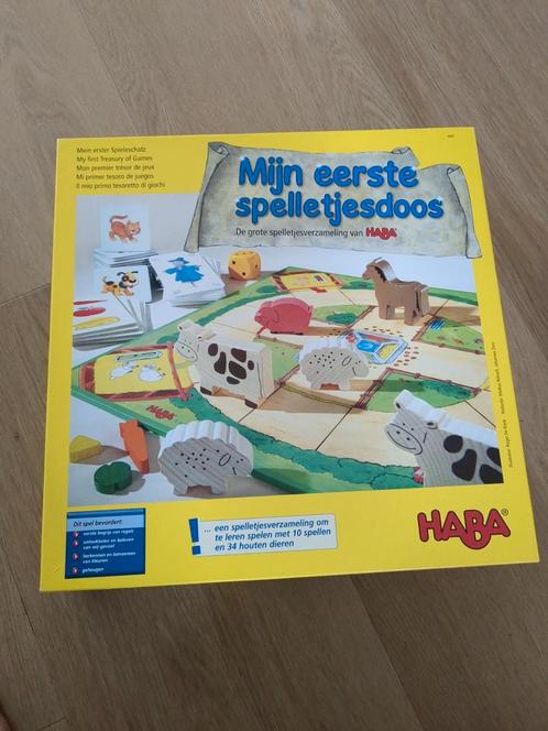 Mijn eerste spelletjesdoos, Kinderen en Baby's, Speelgoed | Educatief en Creatief, Zo goed als nieuw, Ophalen of Verzenden