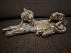 Beeld tijger met jong, Verzamelen, Beelden en Beeldjes, Ophalen of Verzenden, Zo goed als nieuw, Dier
